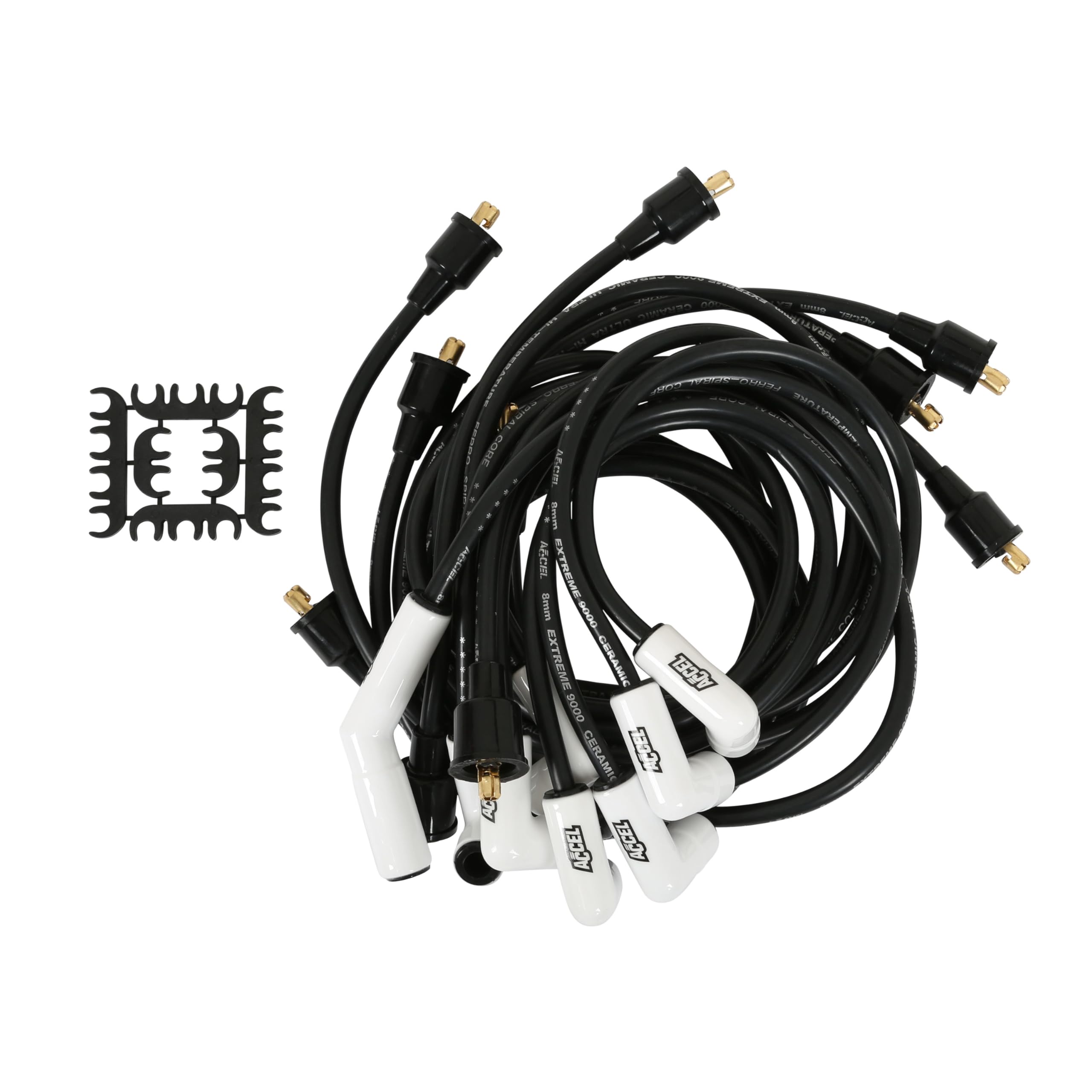 Amazon.com: ACCEL 9045C Extreme 9000 Spark Plug Wire Set : Automotive